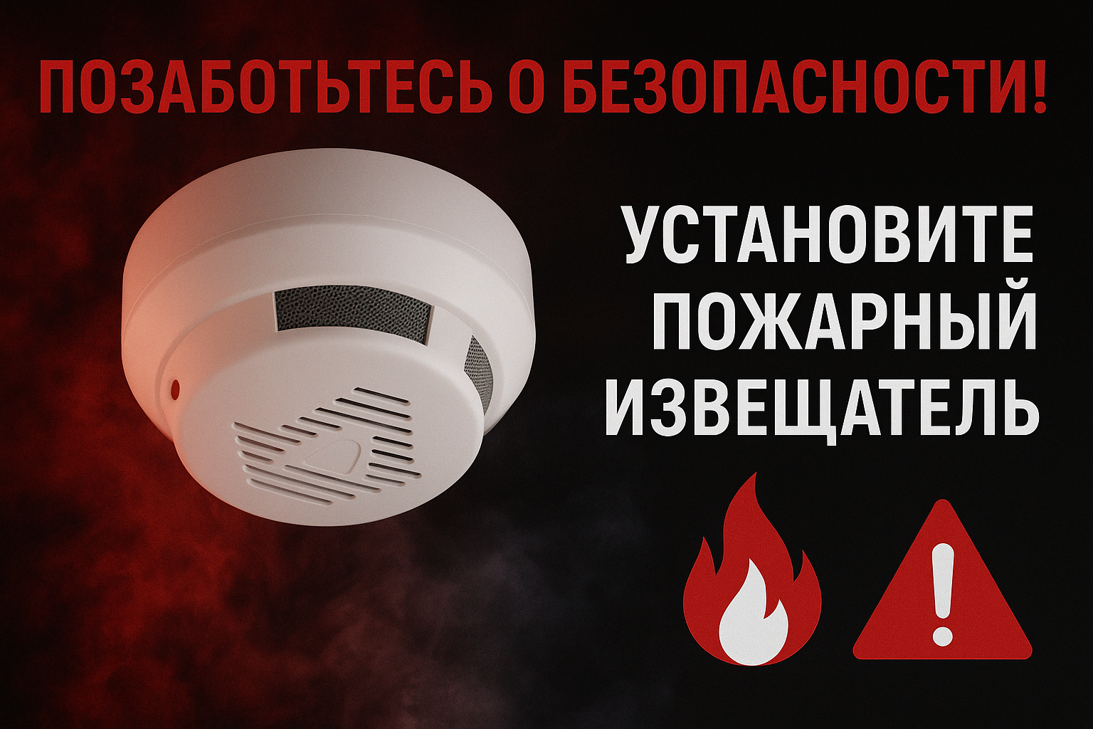 Автономный дымовой пожарный извещатель (АДПИ)