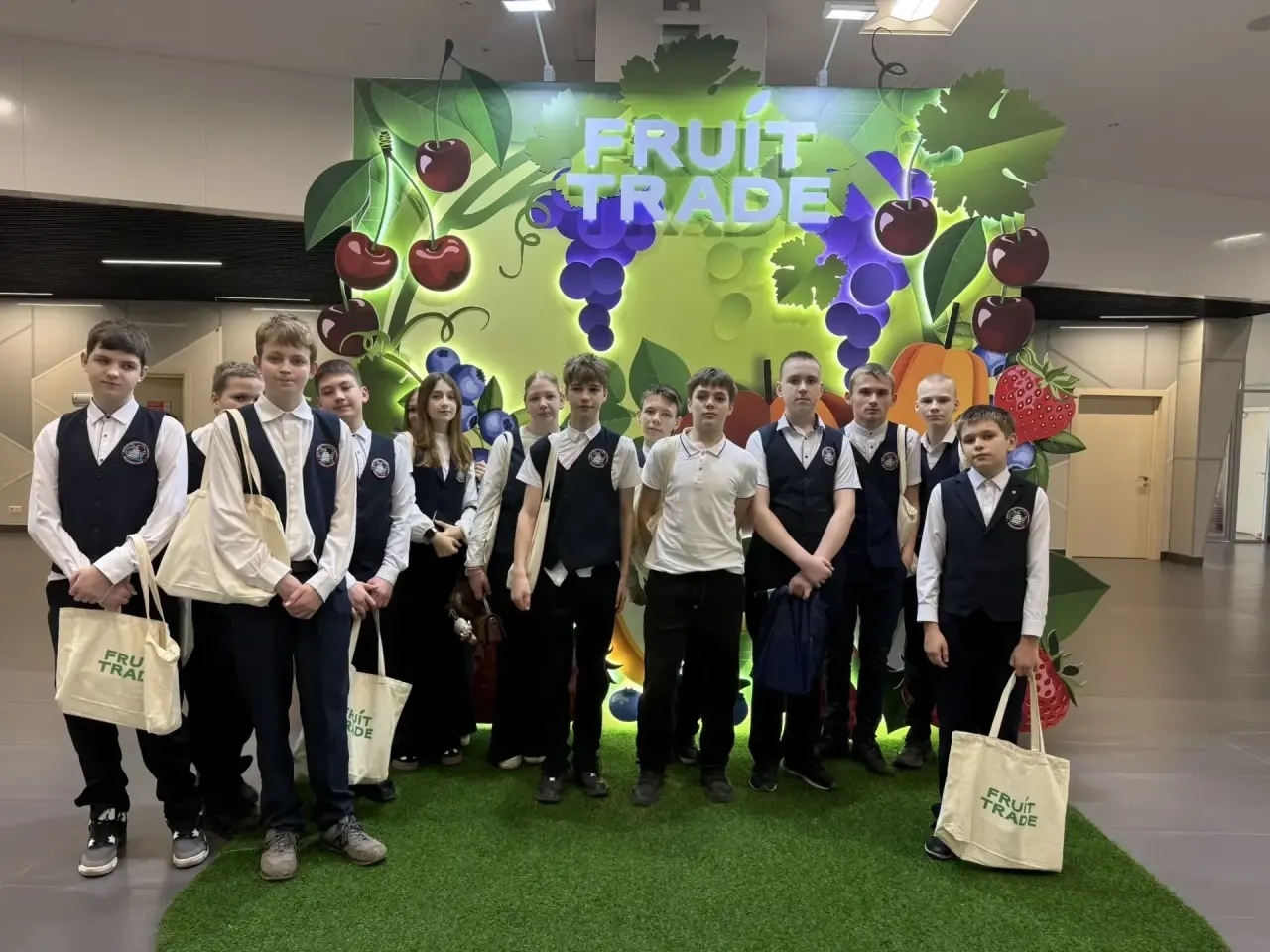 Посещение выставки