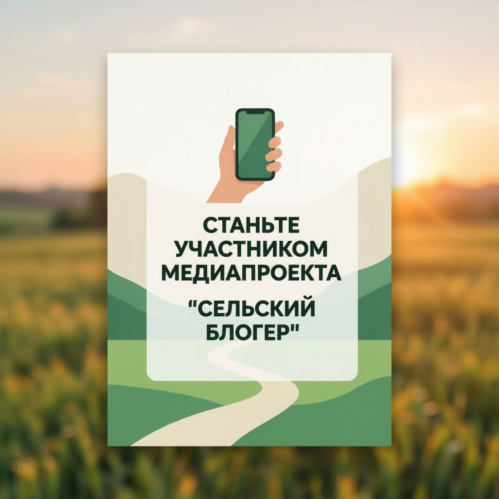 Проект «Сельский блогер»